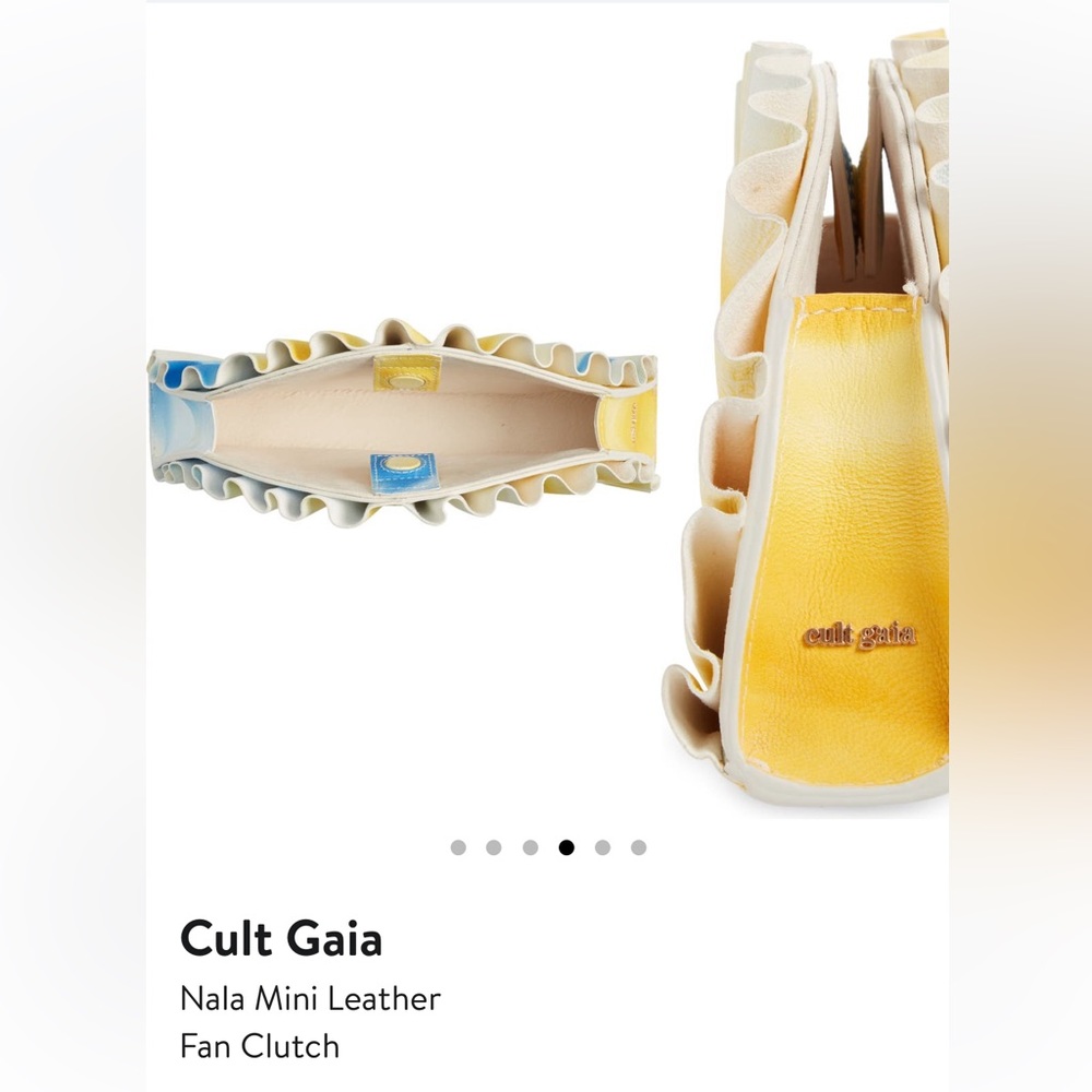 cult gaia NALA MINI CLUTCH - BLUE MULTI - Picture 3 of 10